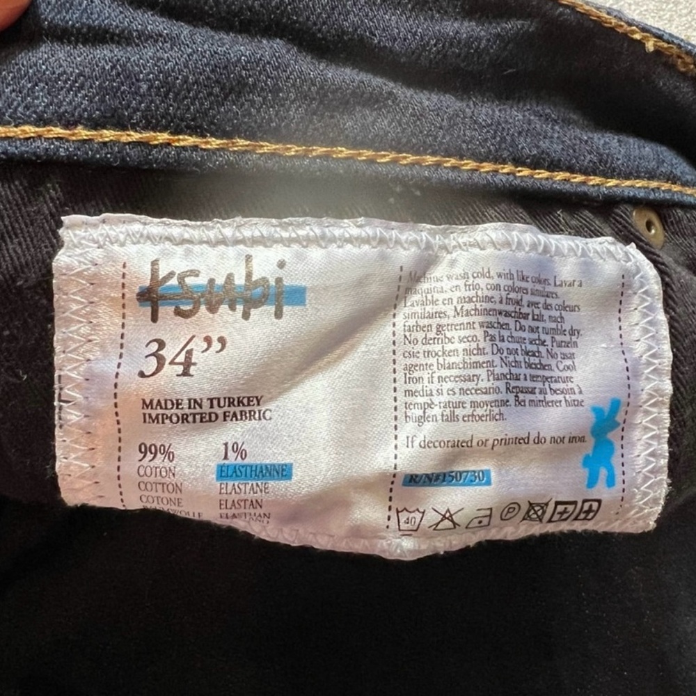 Ksubi rinse skinny jeans used - Picture 5 of 12